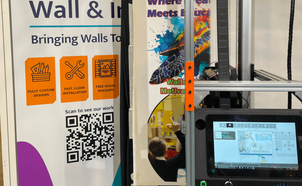 Retail Store Feature Wall Mural