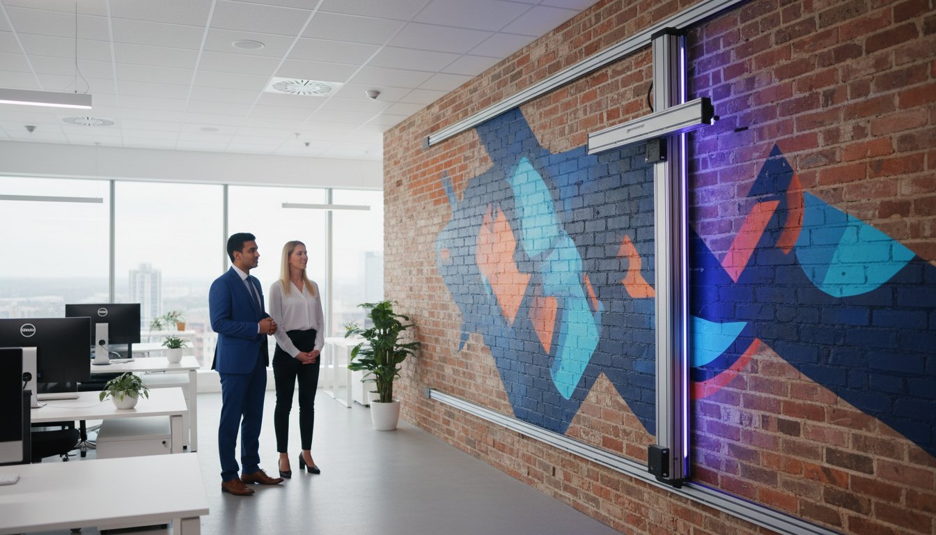Custom Wall Murals Derby: The Modern Direct-to-Wall Printing Revolution