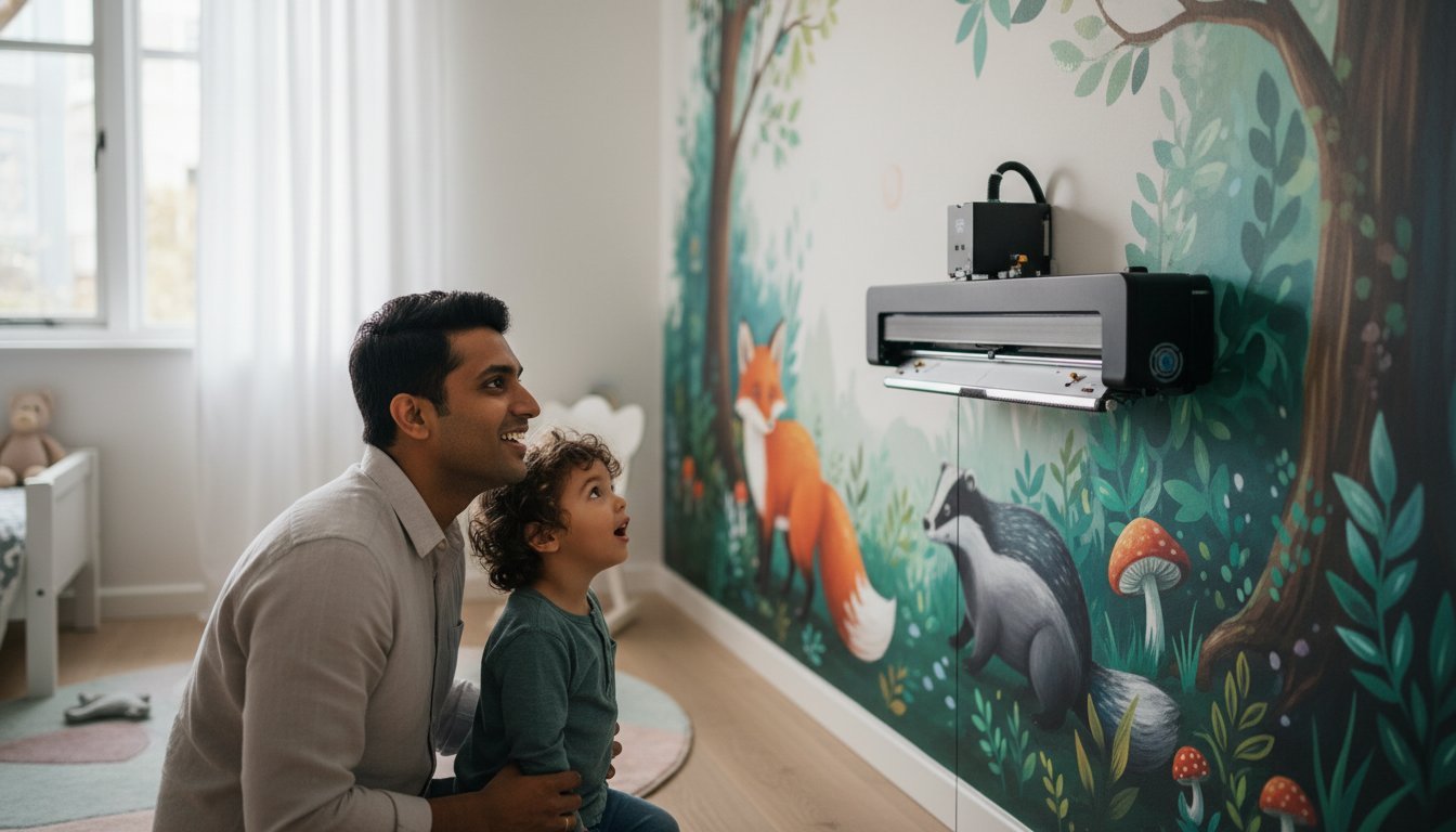 Bespoke Children''s Bedroom Wall Murals: A Guide to Direct-to-Wall Printing