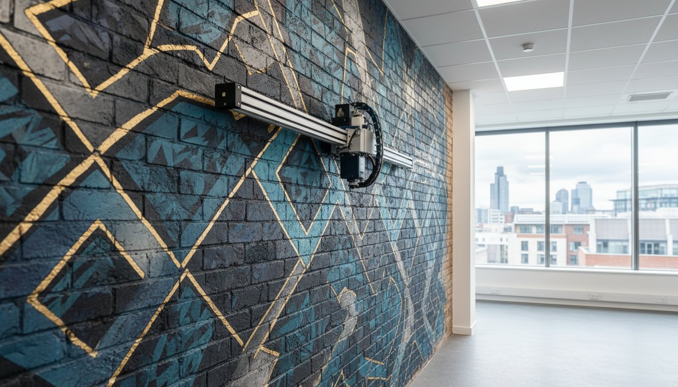 Custom Graphics for Textured Walls: The Ultimate Guide to Direct-to-Wall Printing