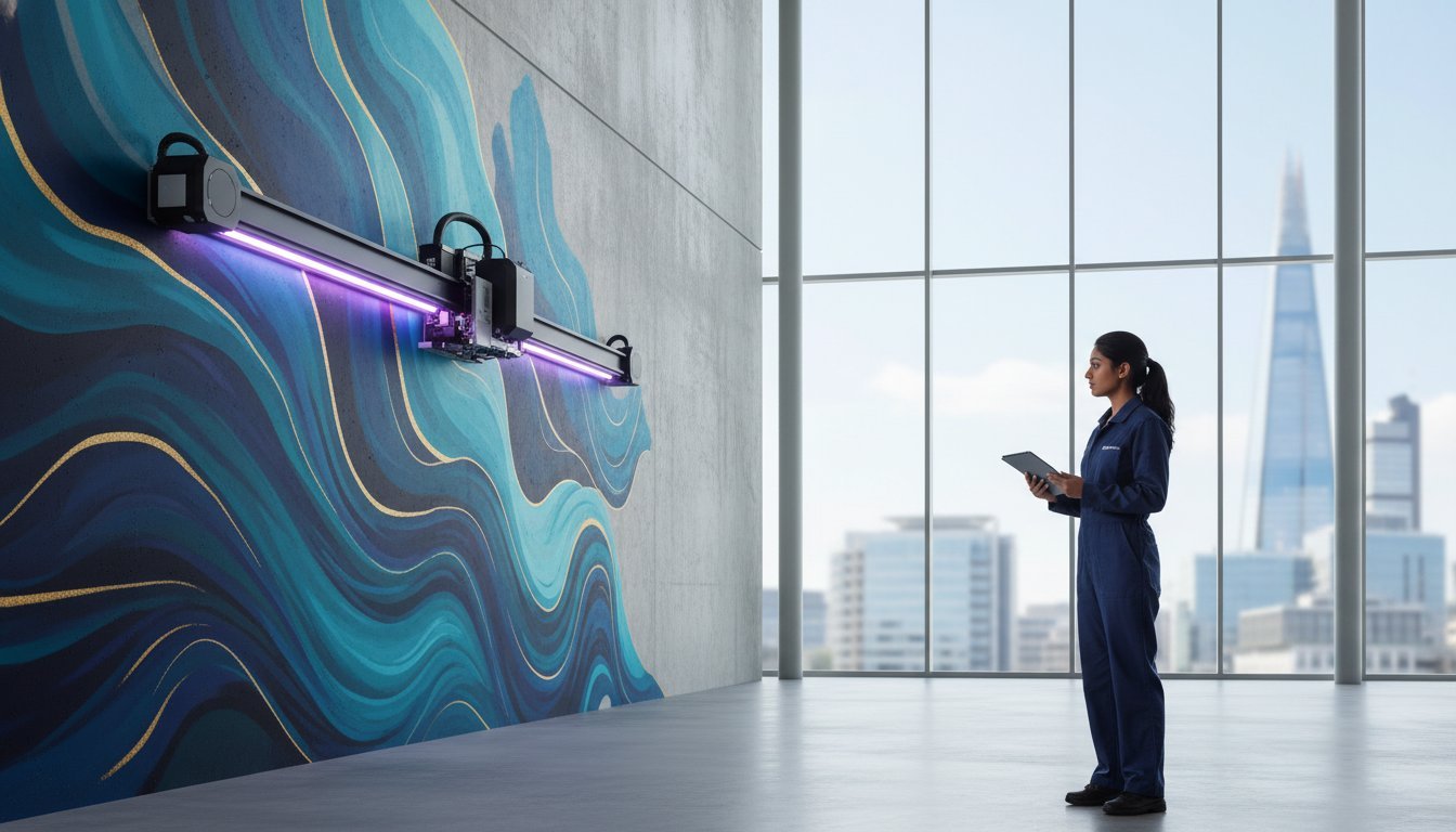 Custom Murals for Large Walls UK: The Direct-to-Wall Revolution