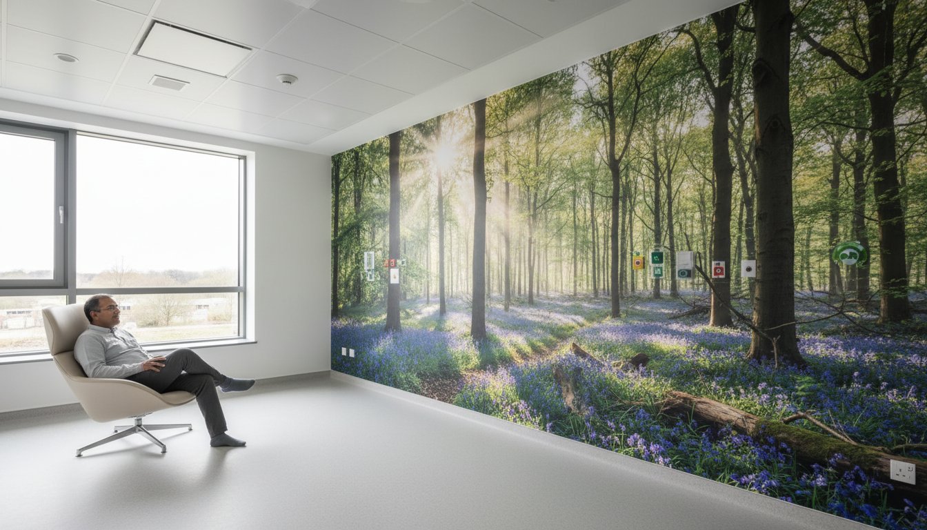 Hospital Wall Art for Patients: Enhancing Recovery with Direct-to-Wall Technology
