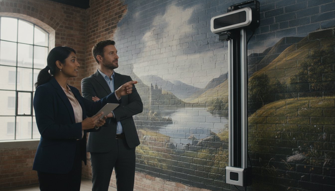 Photorealistic Wall Mural Printing: The Future of Direct-to-Wall Art