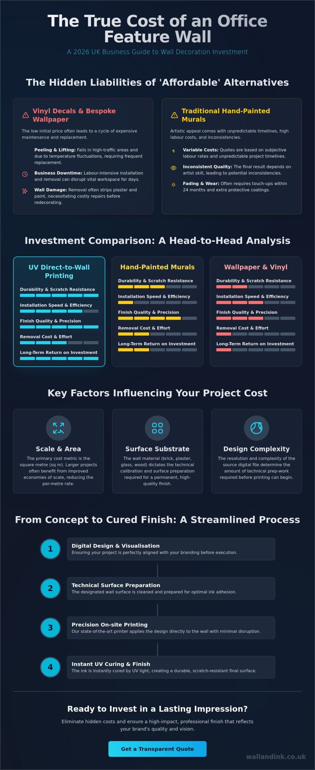 Cost of a Custom Wall Mural UK: A Comprehensive 2026 Pricing Guide