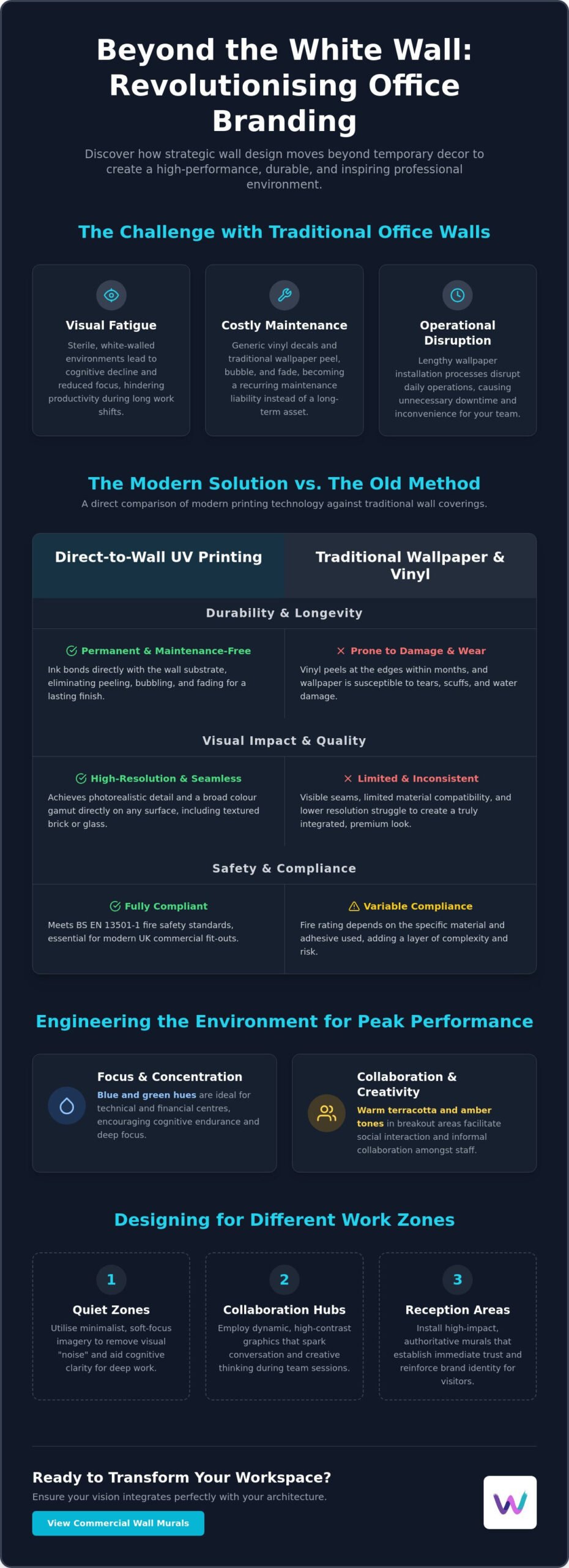 Inspiring Office Branding Wall Ideas: Transforming UK Workspaces in 2026