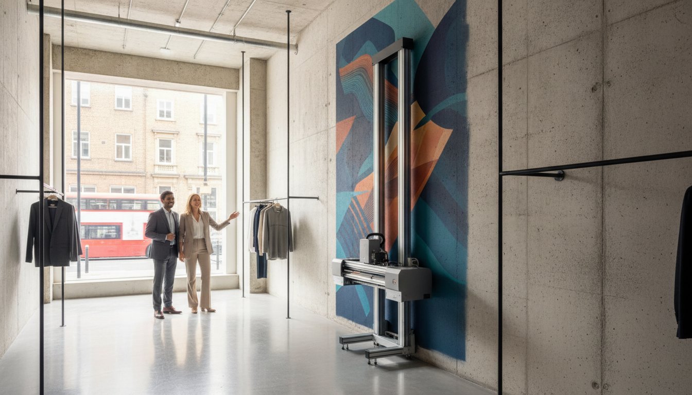 Retail Graphics: A Guide to Direct-to-Wall Printing for UK Brands