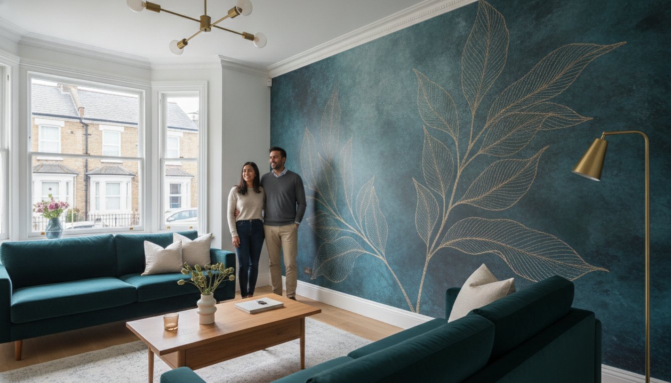 Living Room Feature Wall Printing: The Ultimate Guide to Bespoke Murals (2026)