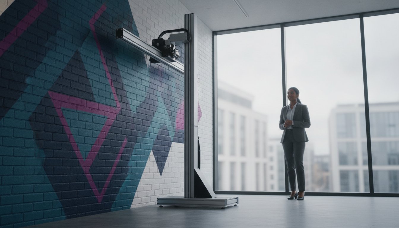 Modern Mural Design: Digital to Direct-to-Wall Print