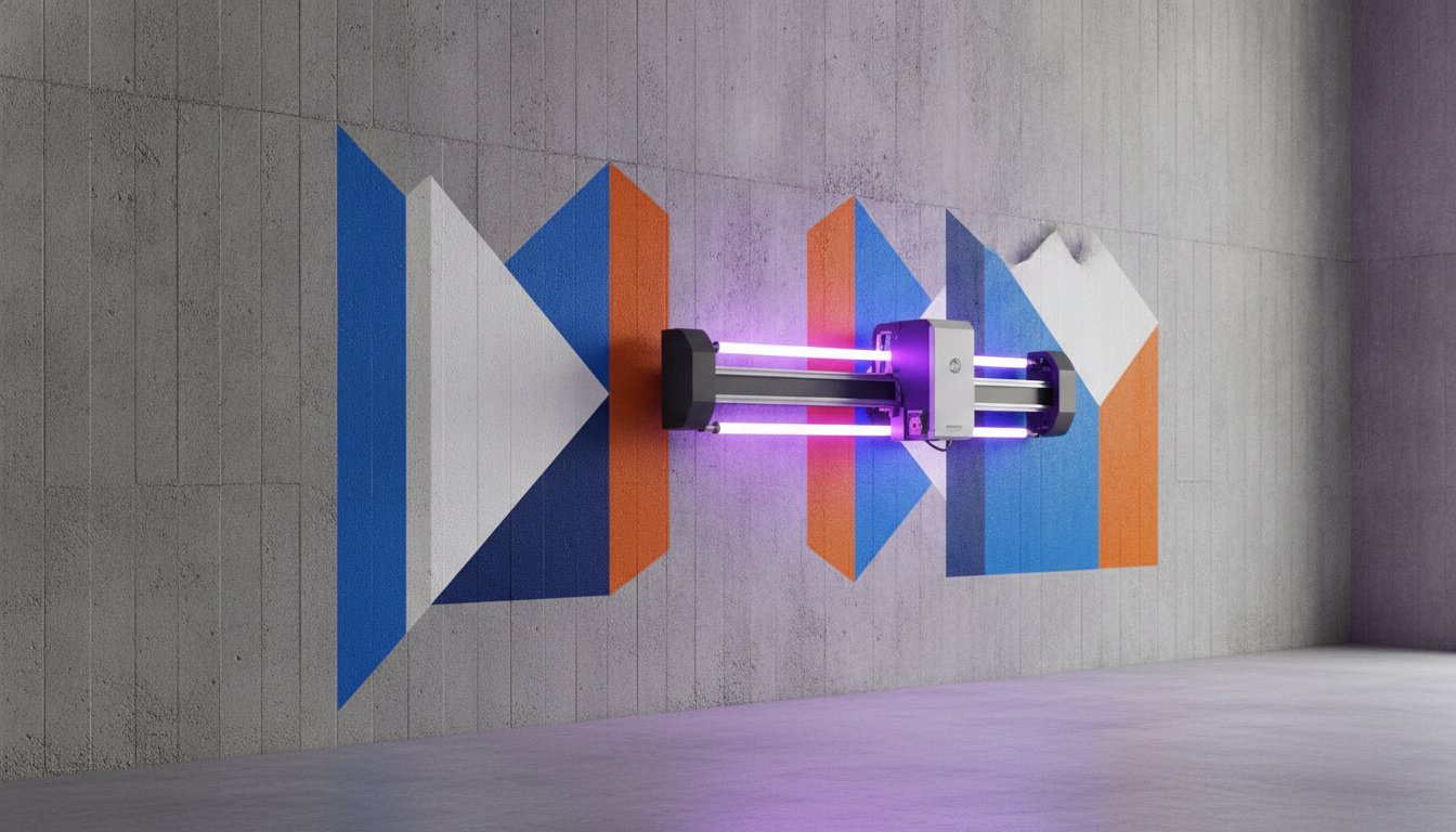 Printing on Concrete Walls: The Professional Guide to Direct UV Murals