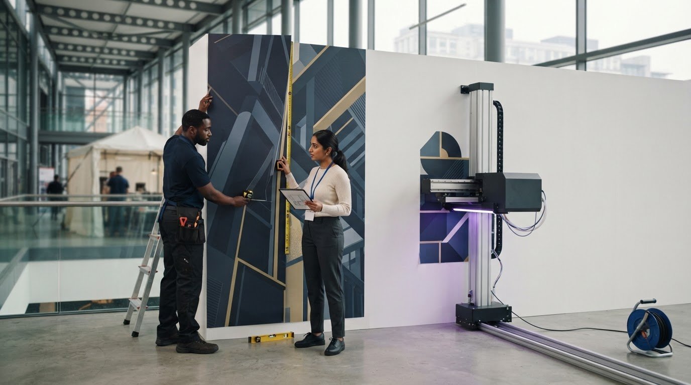 Event Venue Wall Printing: A Guide to Temporary Event Graphics