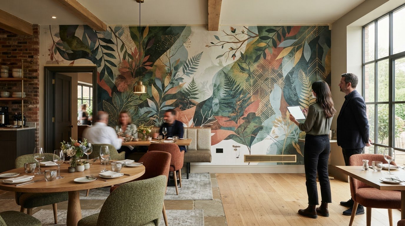 Restaurant Wall Mural Printing: Ideas, Planning and Practicalities