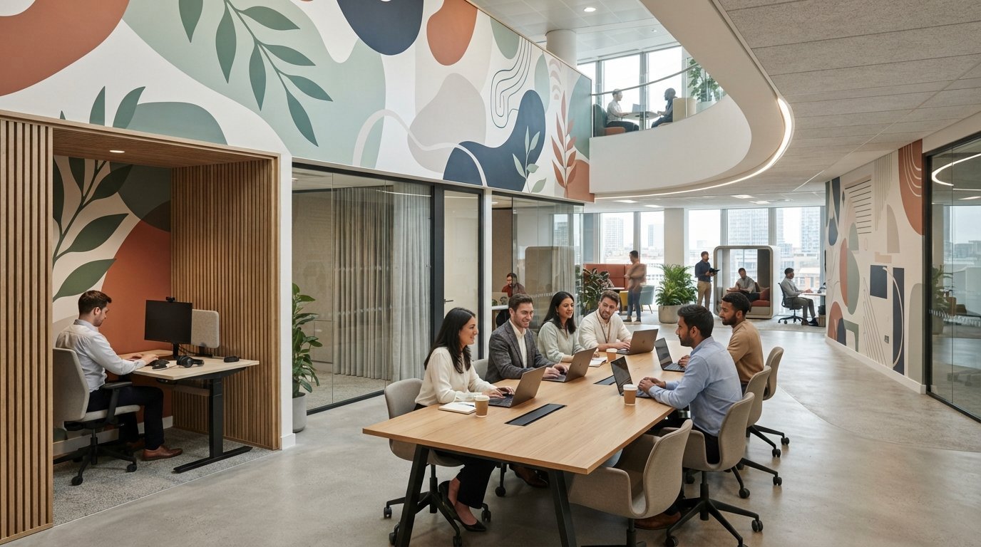 Statement Graphics for Open-Plan Offices: 2026 Designs