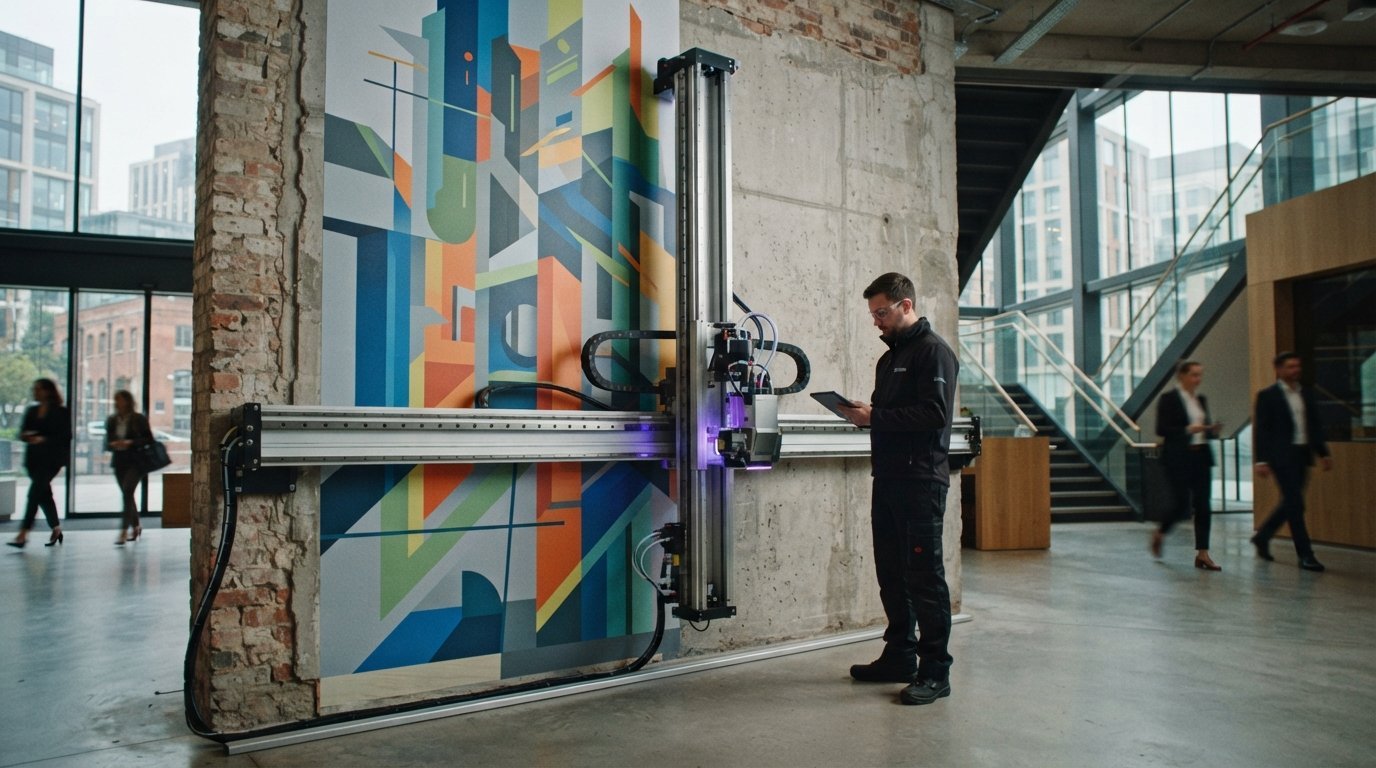 UV Wall Printing: Guide to Direct-to-Surface Murals