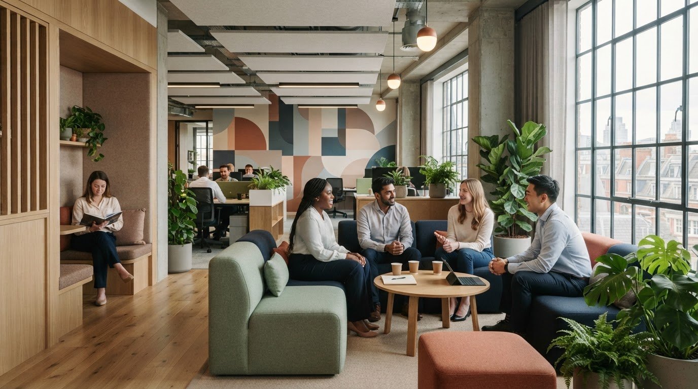 Branding a Breakout Area to Support Work and Connection