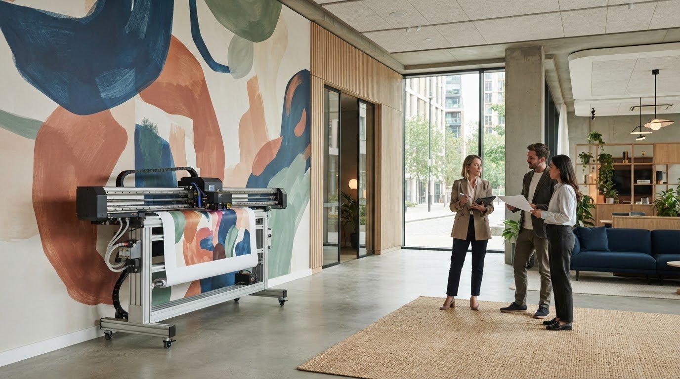Commercial Wall Printing: Bespoke Graphics for Business Spaces