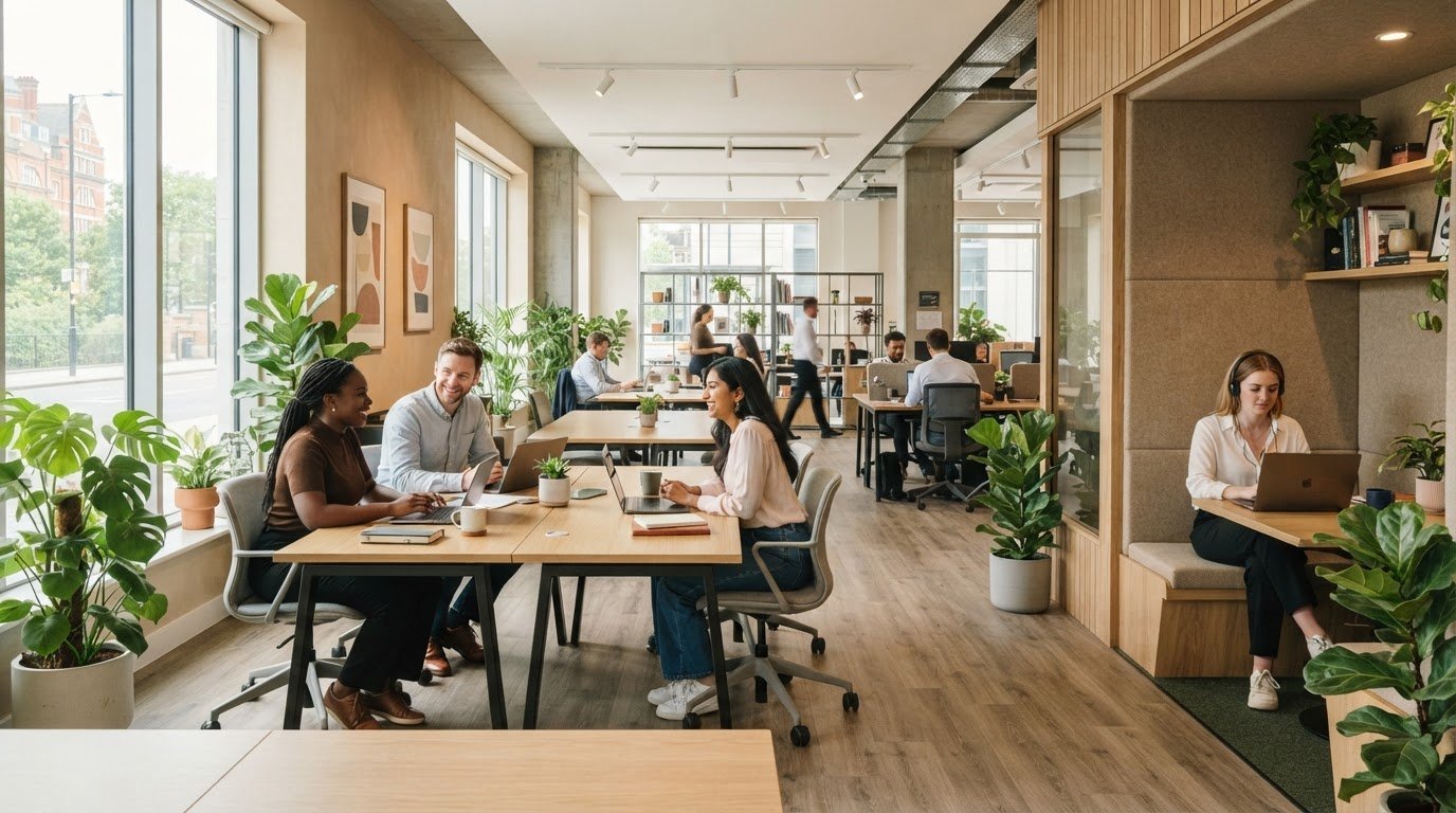 Improving workplace environment aesthetics while managing cost and upkeep